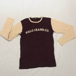 Vintage Polo Jeans Co. 2 Tone LS
